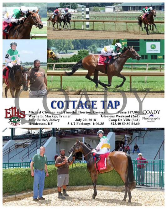 Cottage Tap - 072018 Race 02 Elp Ellis Park