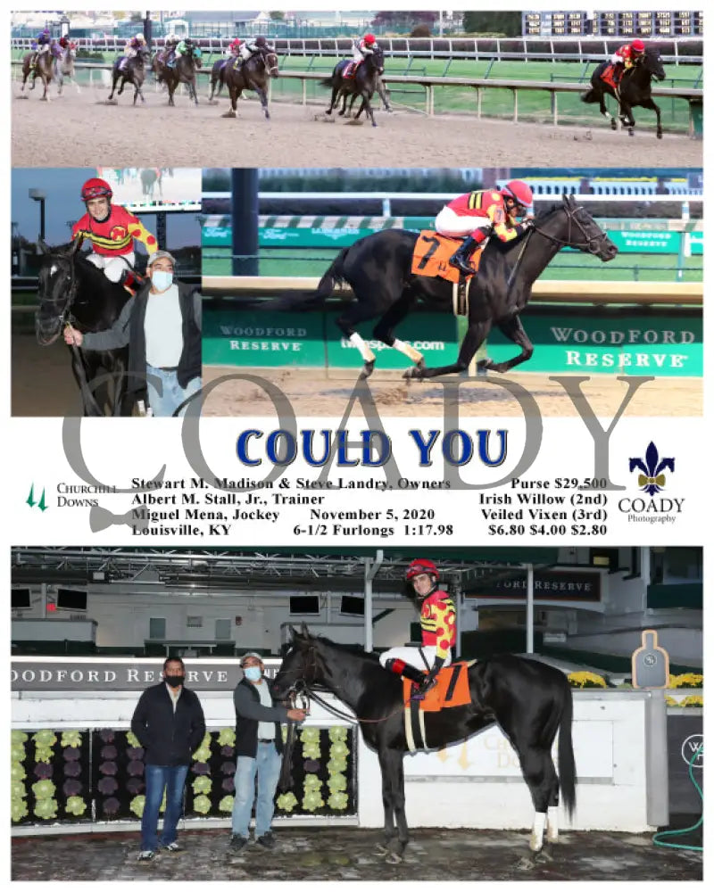 Could You - 11-05-20 R10 Cd Churchill Downs
