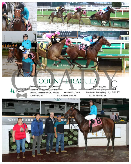 Count Dracula - 10-31-24 R09 Cd Churchill Downs