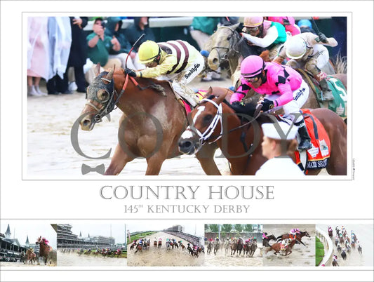 Country House - 145Th Kentucky Derby Limited Edition 18X24 Print