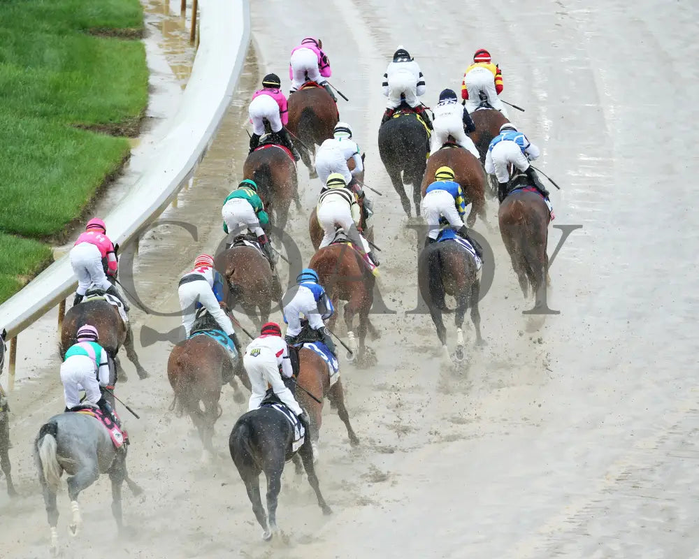 Country House - The Kentucky Derby 145Th Running 05-04-19 R12 Cd Aerial First Turn 02 Churchill
