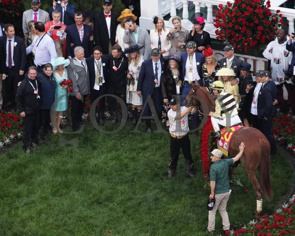 Country House - The Kentucky Derby 145Th Running 05-04-19 R12 Cd Aerial Winners Circle 01 Churchill