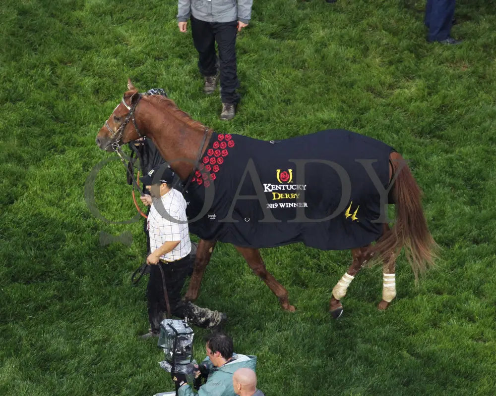 Country House - The Kentucky Derby 145Th Running 05-04-19 R12 Cd Aerial Winners Circle 03 Churchill