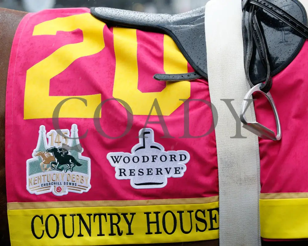 Country House - The Kentucky Derby 145Th Running 05-04-19 R12 Cd Saddle Towel 02 Churchill Downs