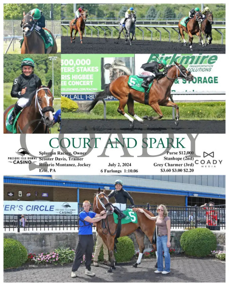 Court And Spark - 07-02-24 R02 Pid Presque Isle Downs