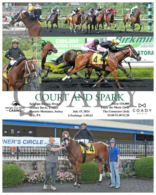 Court And Spark - 07-15-24 R04 Pid Presque Isle Downs