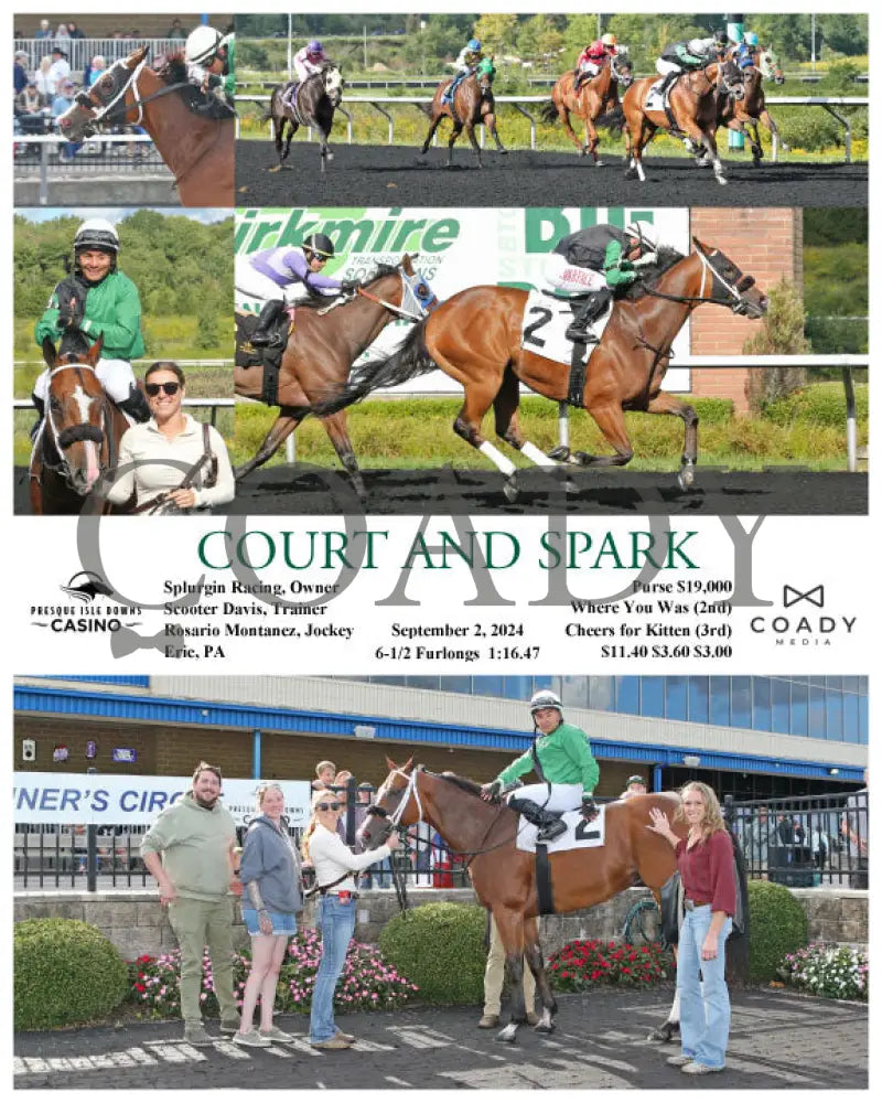 Court And Spark - 09-02-24 R05 Pid Presque Isle Downs