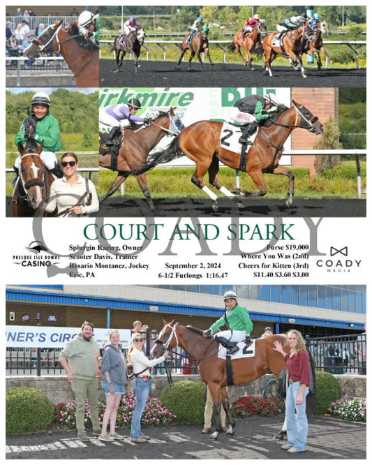 Court And Spark - 09-02-24 R05 Pid Presque Isle Downs