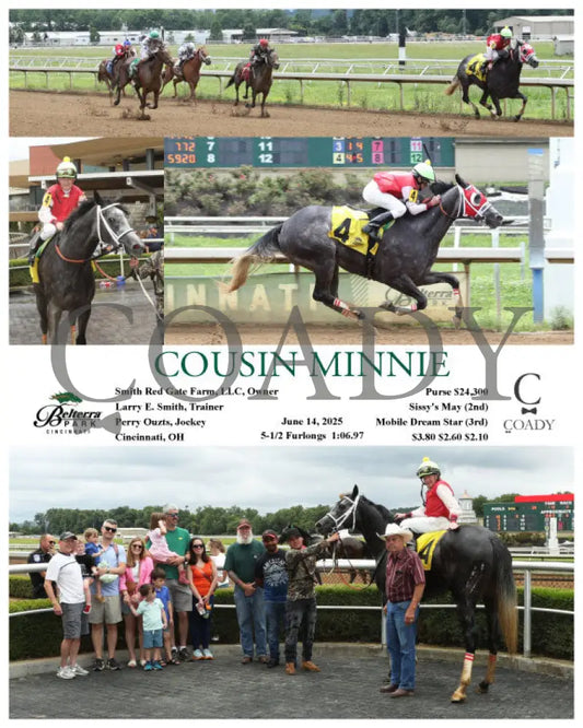 COUSIN MINNIE - 061425 - Race 02 - BTP Churchill Downs