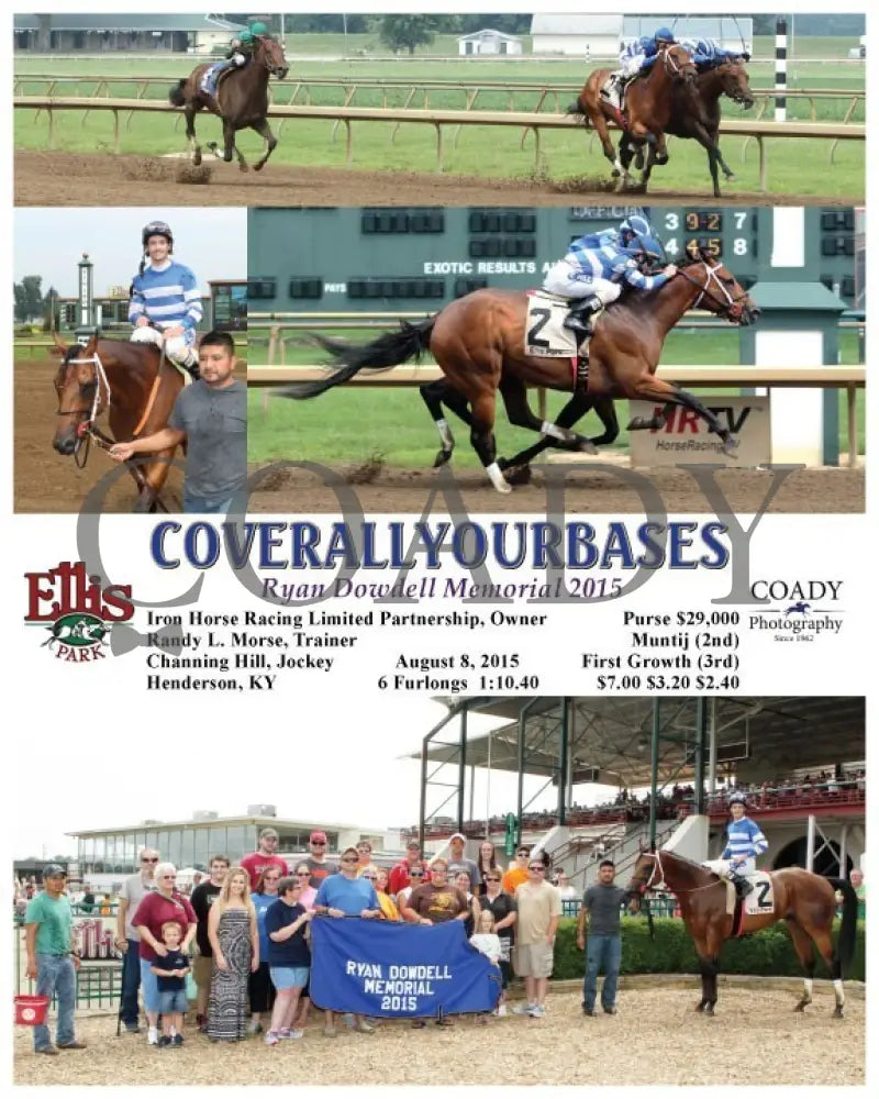 Coverallyourbases - 080815 Race 05 Elp Ellis Park