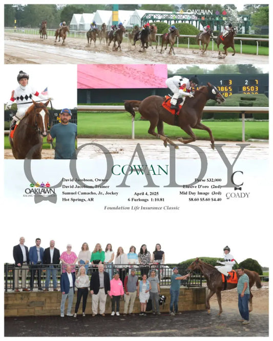 COWAN - 04-04-25 - R06 - OP Oaklawn Park