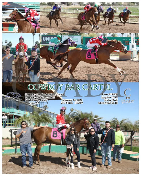 Cowboy Bar Cartel - 02-14-24 R02 Tup Turf Paradise