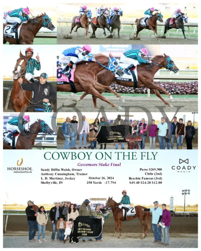 Cowboy On The Fly - 102624 Race 12 Ind Indiana Grand