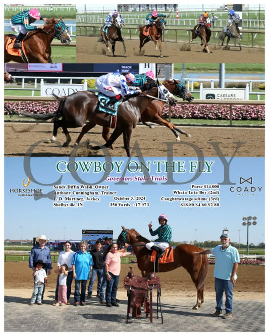Cowboy On The Fly - Governors Stake Trials 10-05-24 R09 Ind Indiana Grand