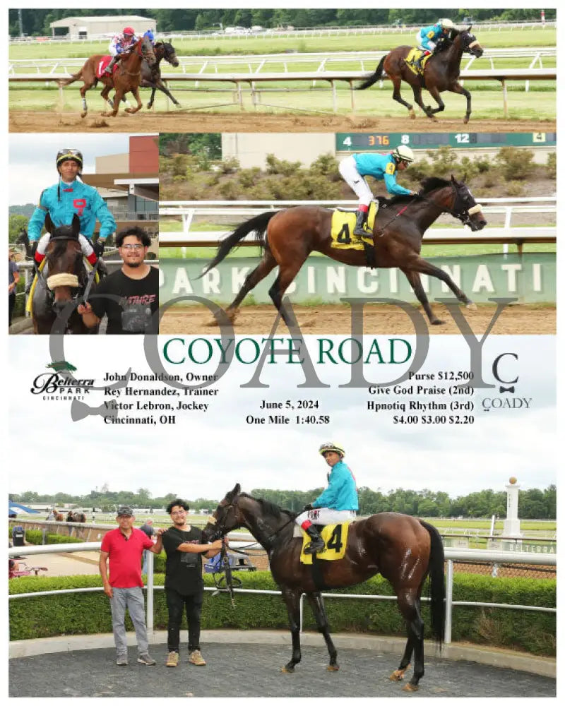 Coyote Road - 060524 Race 03 Btp Belterra Park