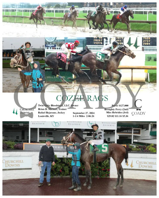 Cozee Rags - 09-27-24 R09 Cd Churchill Downs