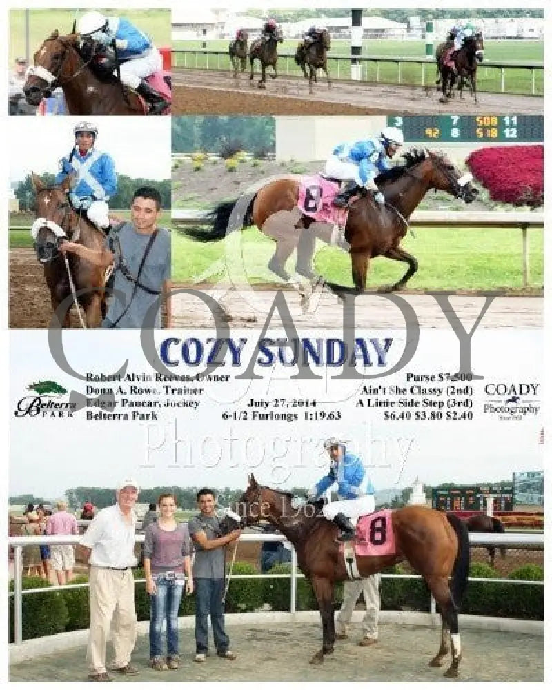 Cozy Sunday - 072714 Race 08 Btp Belterra Park