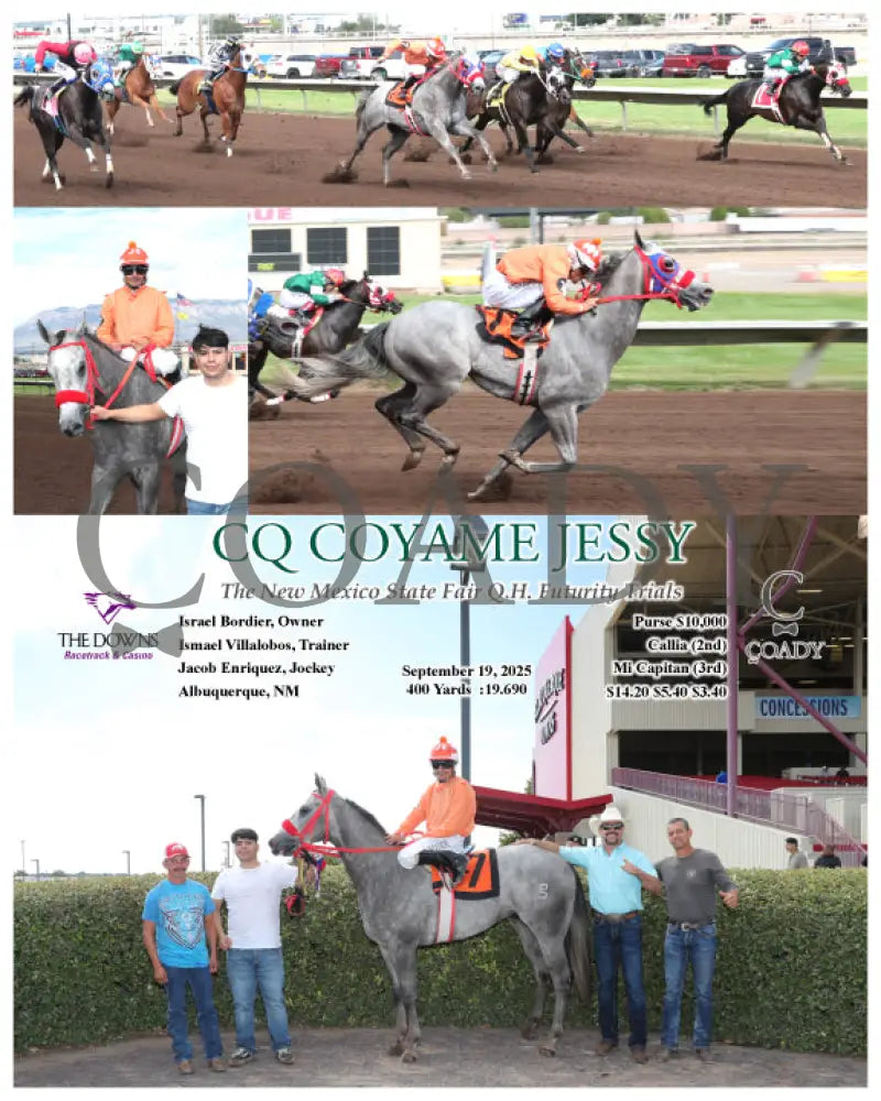 CQ COYAME JESSY - The New Mexico State Fair Q.H. Futurity Trials - 09-19-25 - R07 - ALB - Coady Media - Kurtis Coady Photography