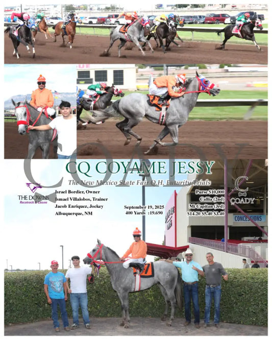 CQ COYAME JESSY - The New Mexico State Fair Q.H. Futurity Trials - 09-19-25 - R07 - ALB - Coady Media - Kurtis Coady Photography