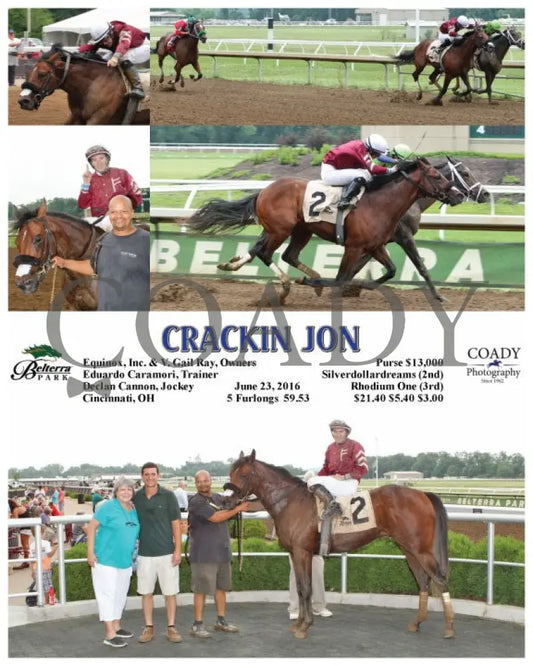 Crackin Jon - 062316 Race 01 Btp Belterra Park