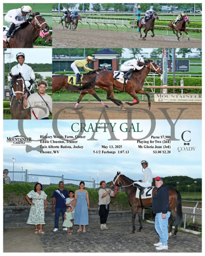 CRAFTY GAL - 05-13-25 - R03 - MNR Mountaineer Park