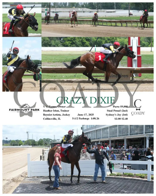 CRAZY DIXIE - 06-17-25 - R01 - FP Fanduel Sportsbook Horse Racing