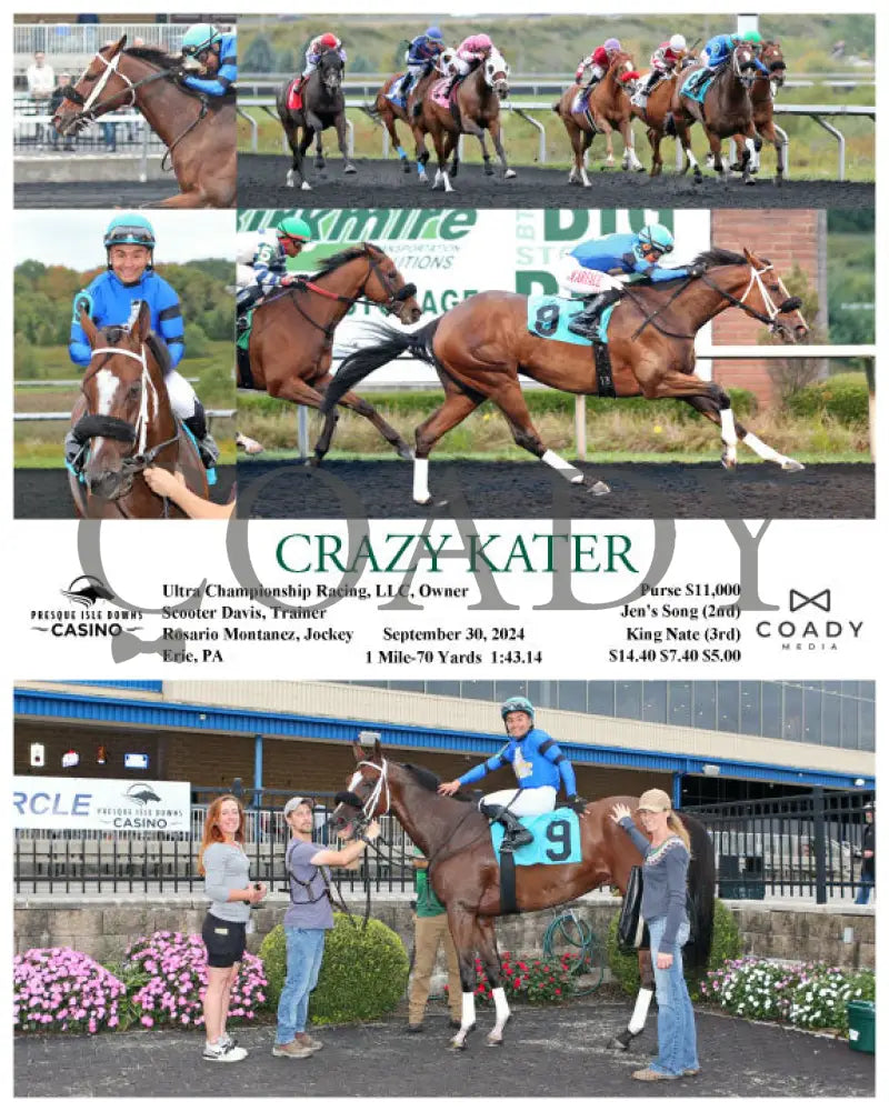Crazy Kater - 09-30-24 R08 Pid Presque Isle Downs