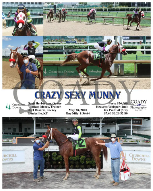 Crazy Sexy Munny - 05-28-20 R05 Cd Churchill Downs