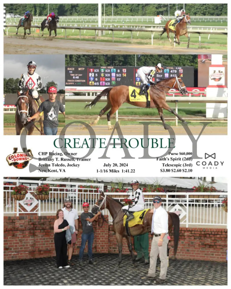 Create Trouble - 07-20-24 R11 Cnl Colonial Downs
