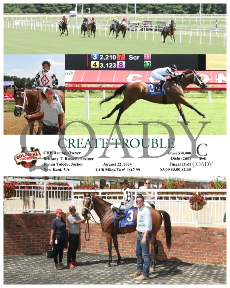 Create Trouble - 08-22-24 R04 Cnl Colonial Downs