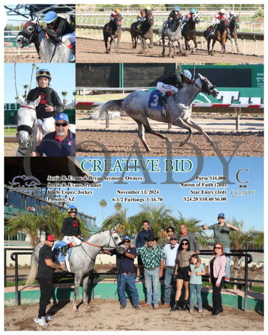 Creative Bid - 11-13-24 R06 Tup Turf Paradise