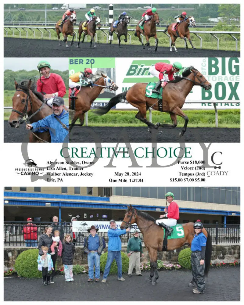 Creative Choice - 05-28-24 R04 Pid Presque Isle Downs