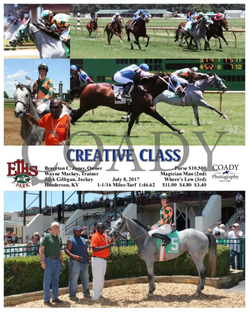 Creative Class - 070817 Race 01 Elp Ellis Park