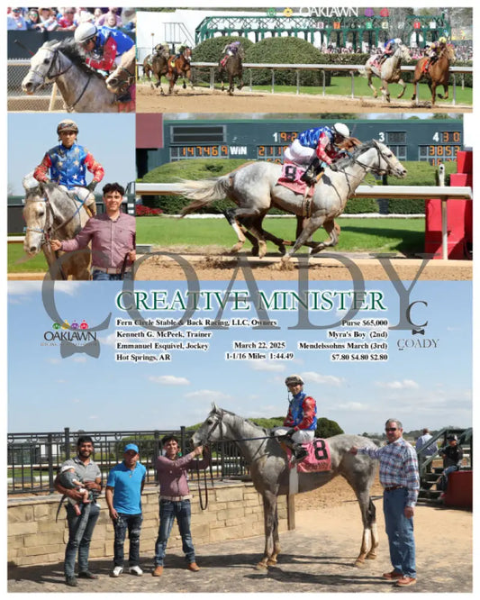 CREATIVE MINISTER - 03-22-25 - R06 - OP Oaklawn Park