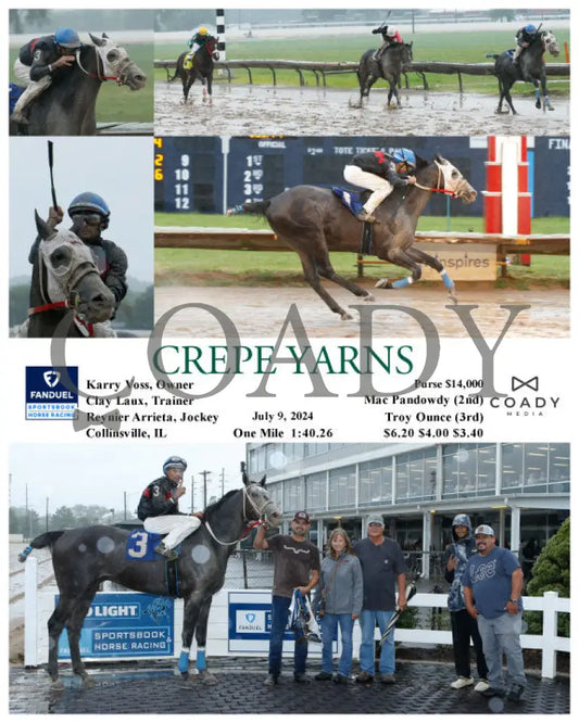 Crepe Yarns - 07-09-24 R04 Fan Fanduel Sportsbook Horse Racing