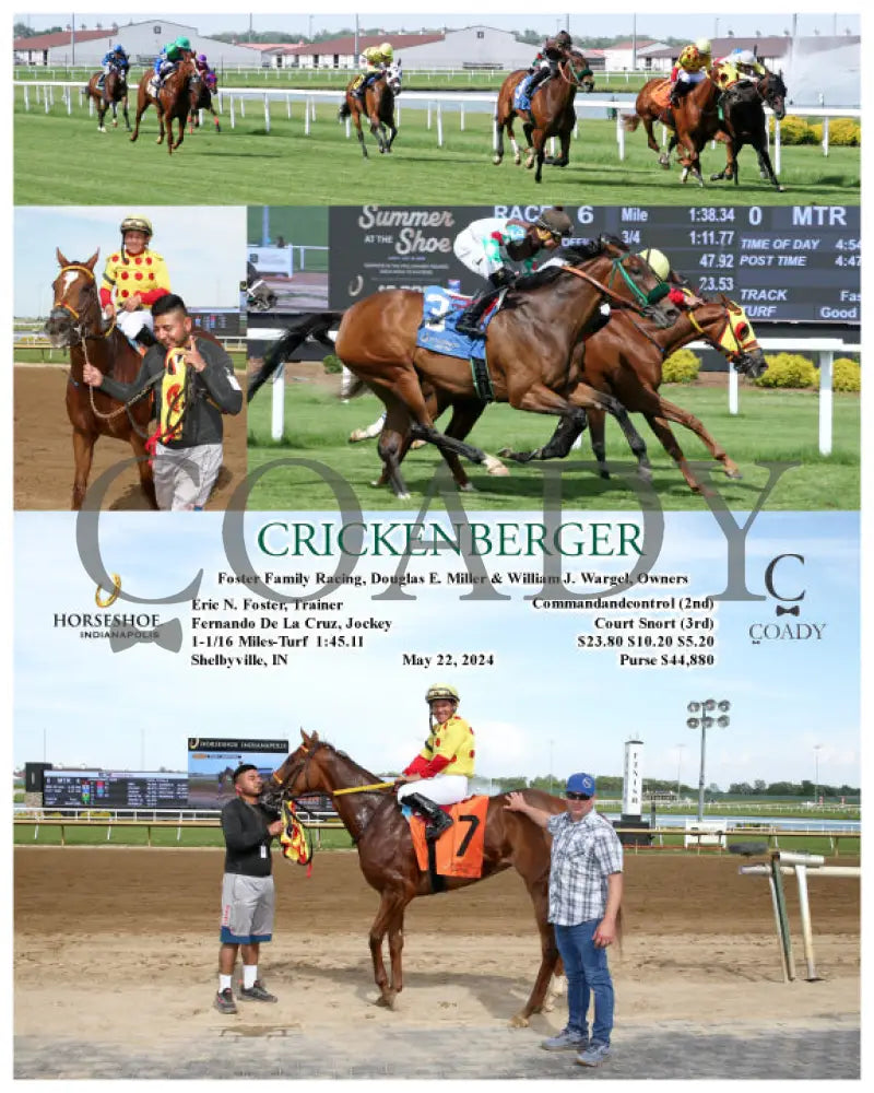 Crickenberger - 05-22-24 R06 Ind Indiana Grand