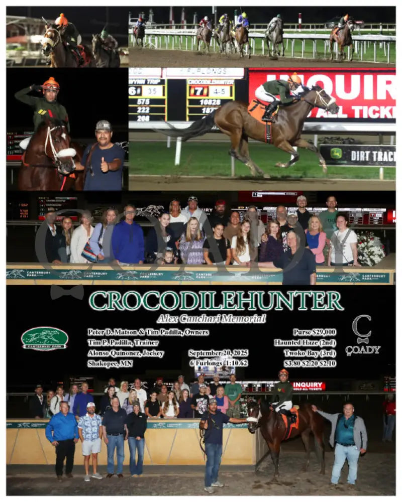 CROCODILEHUNTER - Alex Canchari Memorial - 09-20-25 - R12 - CBY - Coady Media - Kurtis Coady Photography