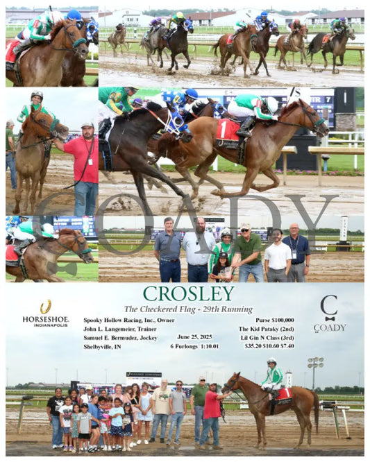 CROSLEY - The Checkered Flag - 29th Running - 06-25-25 - R07 - IND Indiana Grand