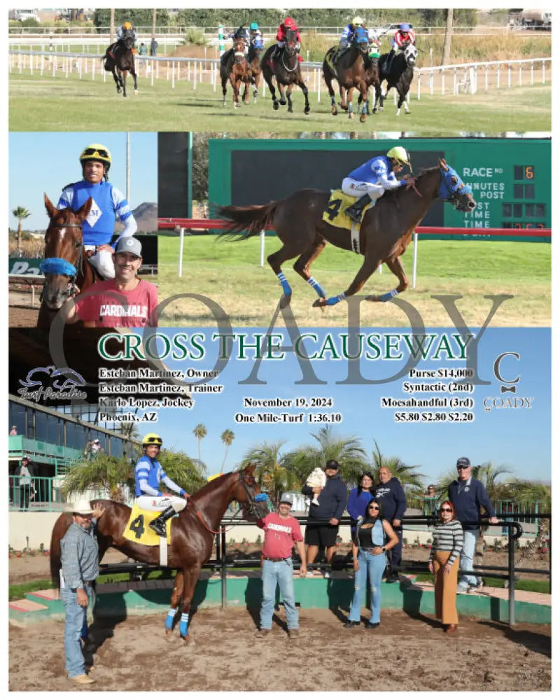 Cross The Causeway - 11-19-24 R06 Tup Turf Paradise