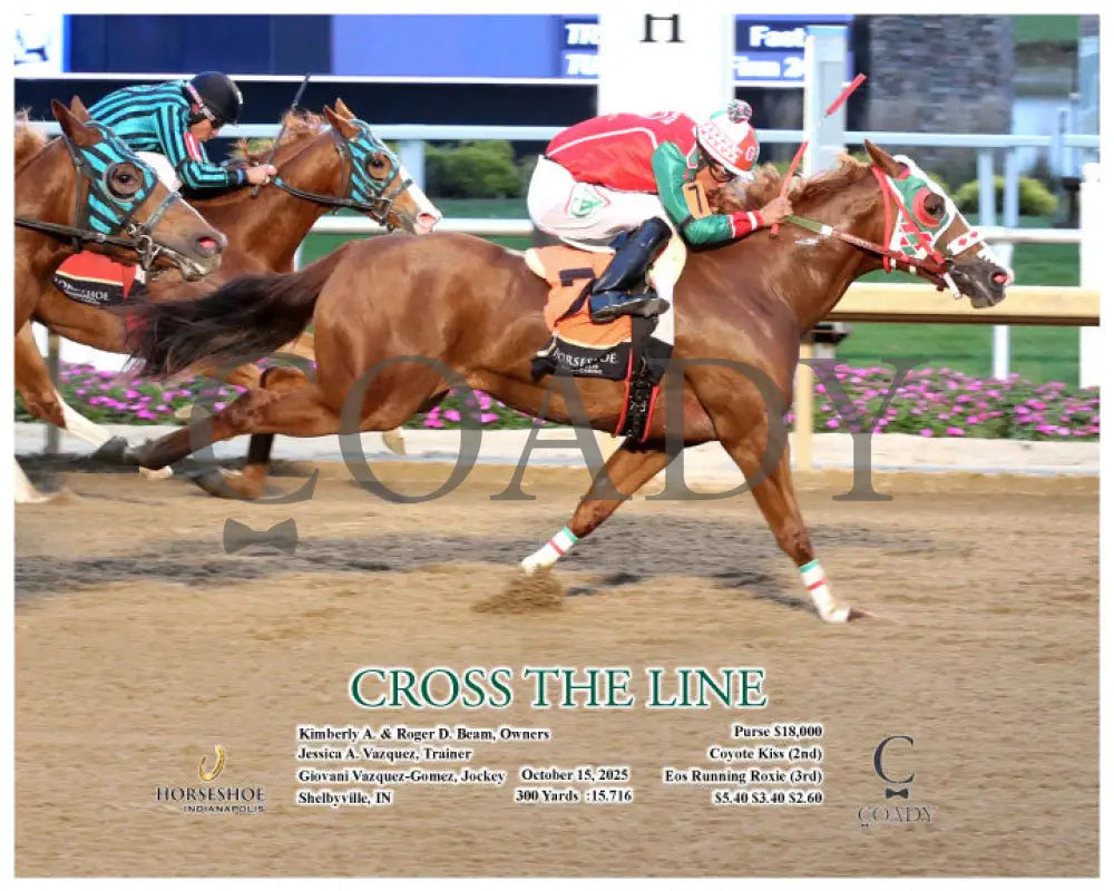 CROSS THE LINE - 10-15-25 - R09 - IND - Action Indiana Grand