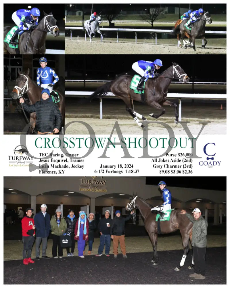 Crosstown Shootout - 01-18-24 R06 Tp Turfway Park