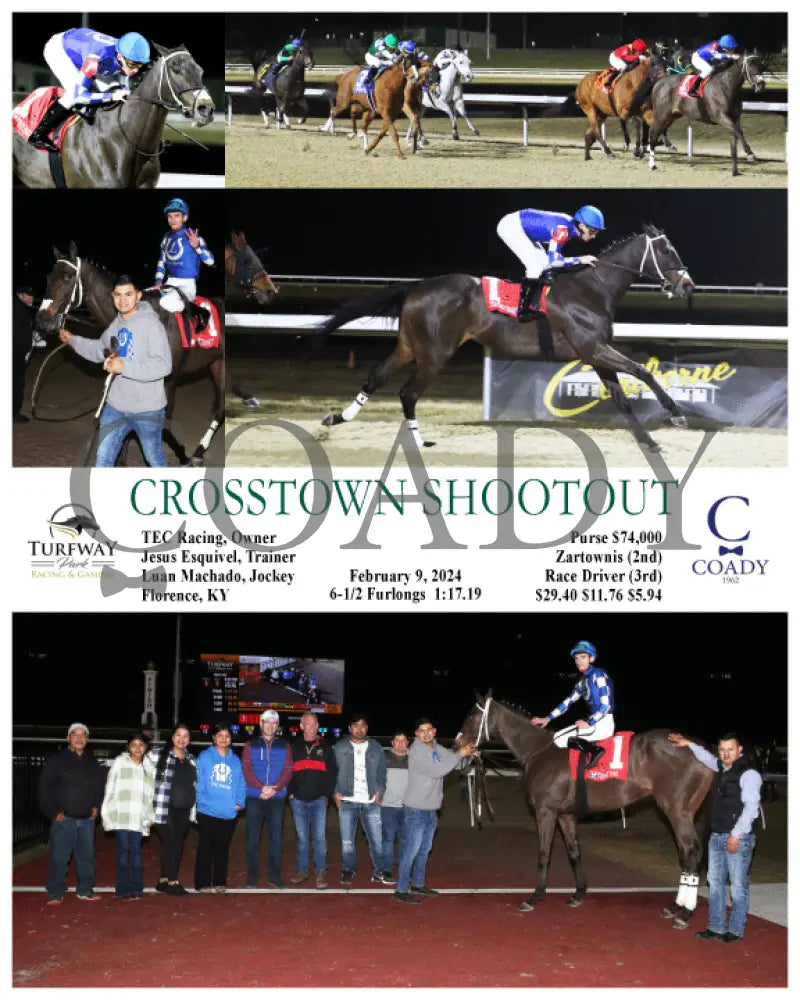 Crosstown Shootout - 02-09-24 R08 Tp Turfway Park