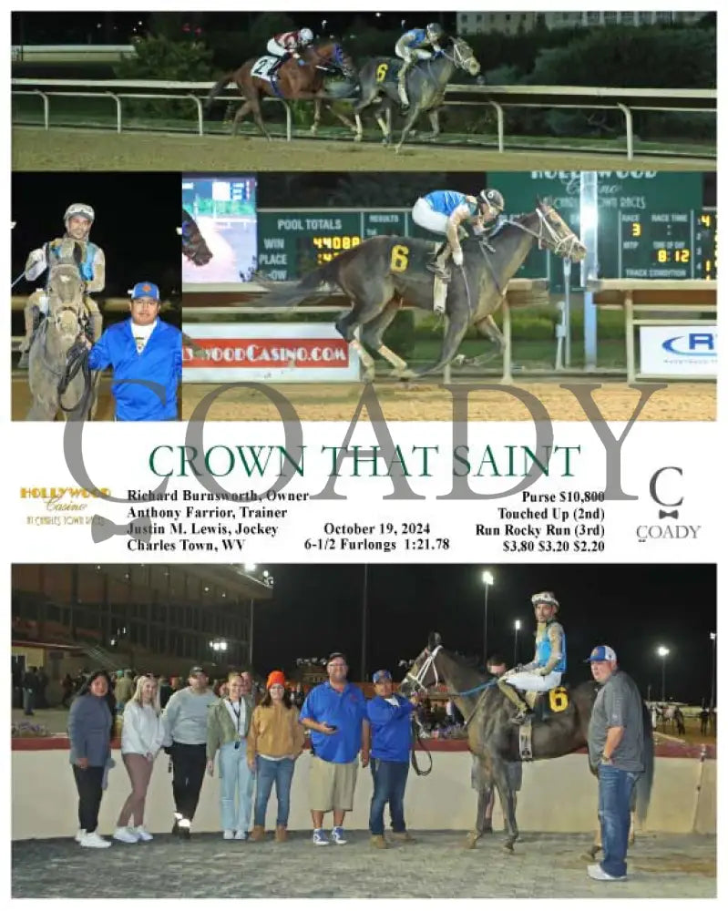 Crown That Saint - 10-19-24 R03 Ct Hollywood Casino At Charles Town Races