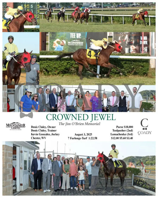 CROWNED JEWEL - The Jim O’Brien Memorial - 08-03-25 - R05 - MNR Mountaineer Park