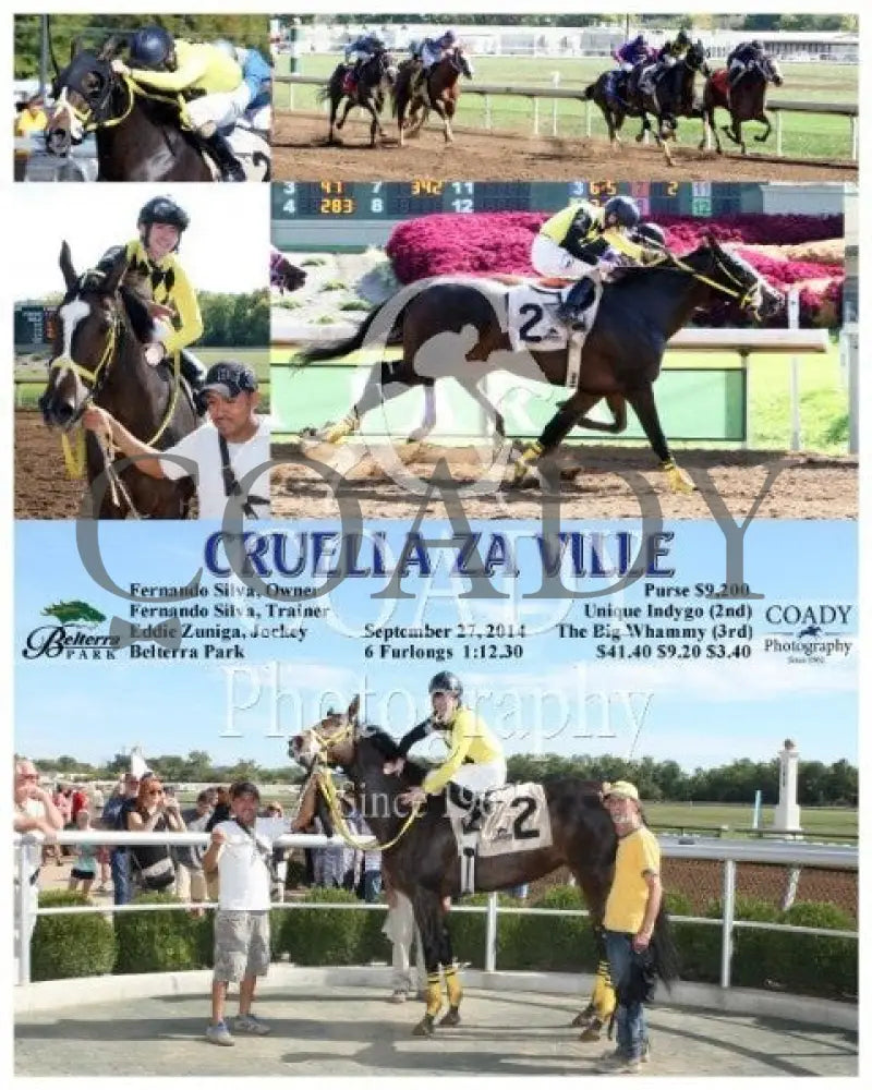 Cruella Za Ville - 092714 Race 05 Btp Belterra Park