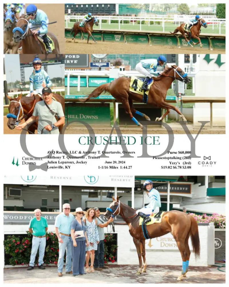 Crushed Ice - Seven Nattyp Patty 06-20-24 R03 Cd Churchill Downs