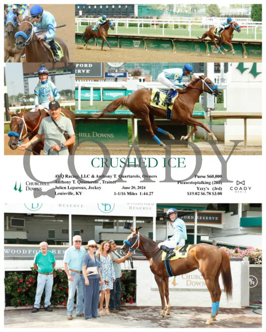 Crushed Ice - Seven Nattyp Patty 06-20-24 R03 Cd Churchill Downs