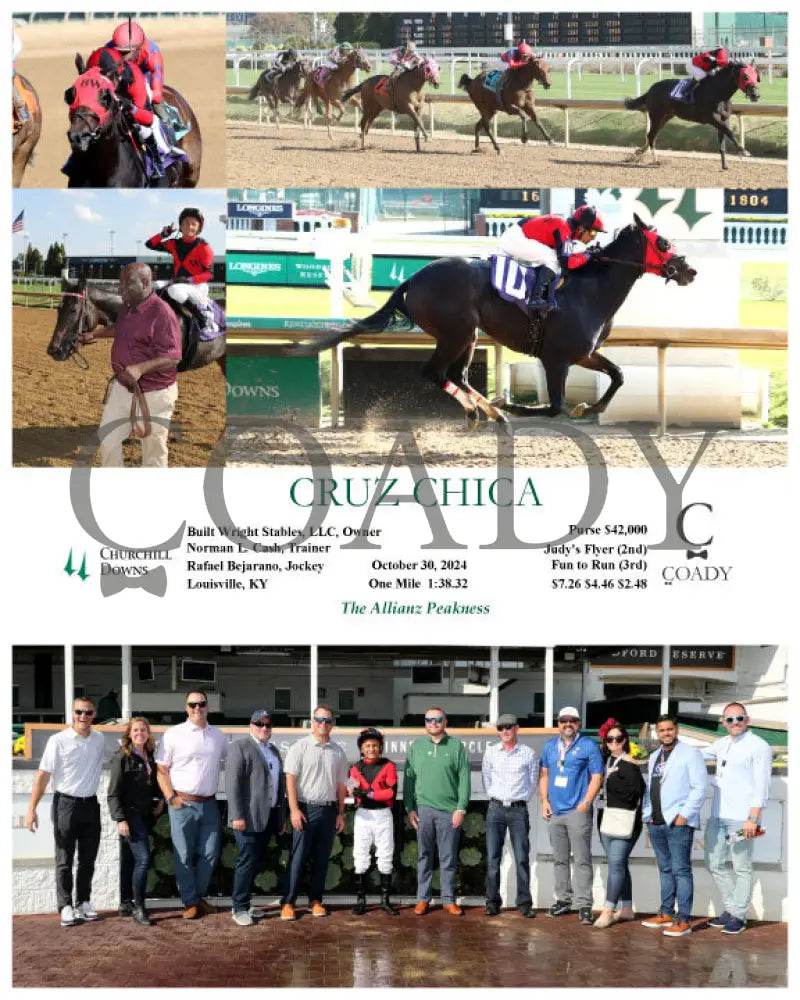 Cruz Chica - 10-30-24 R04 Cd Group Churchill Downs