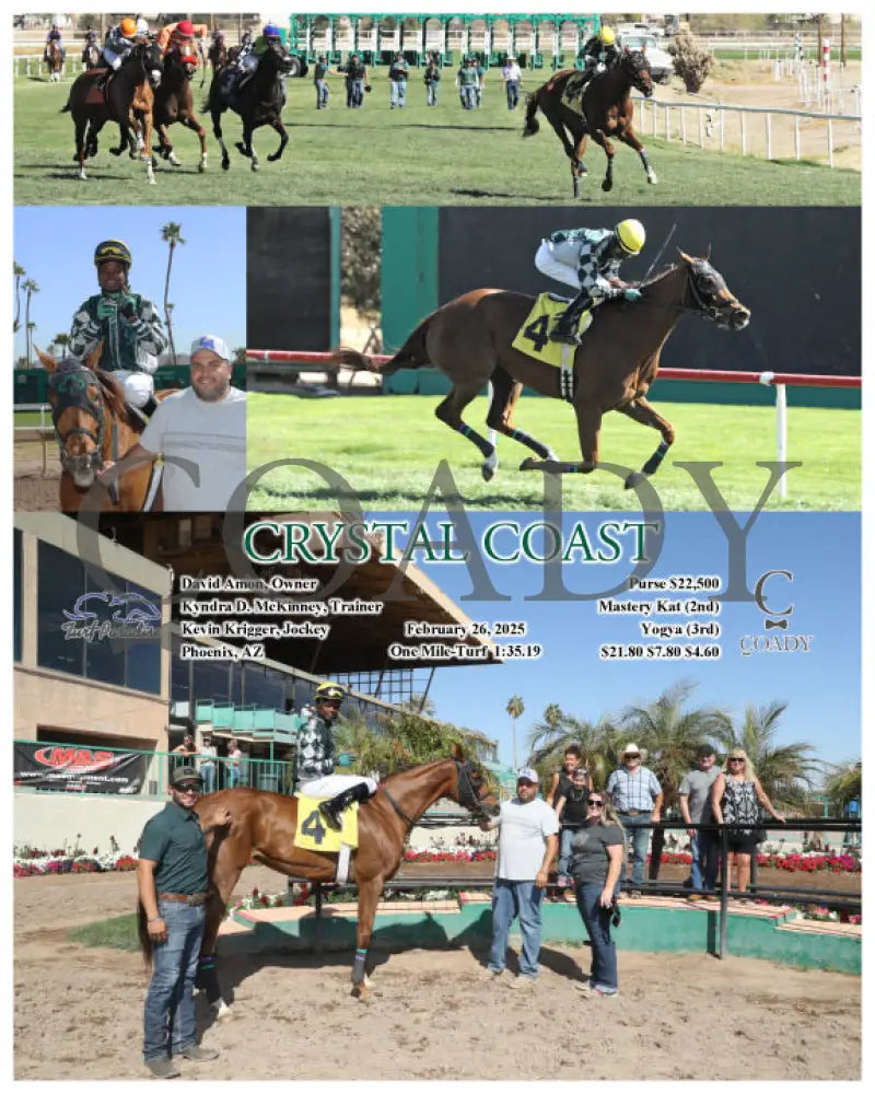 CRYSTAL COAST - 02-26-25 - R03 - TUP Turf Paradise