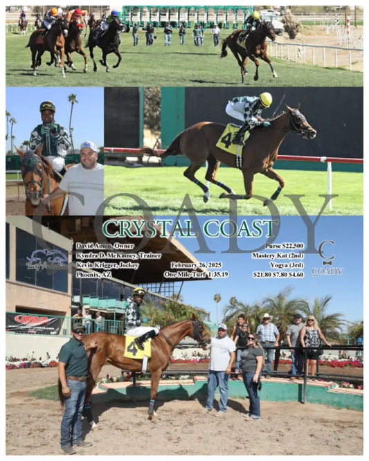 CRYSTAL COAST - 02-26-25 - R03 - TUP Turf Paradise